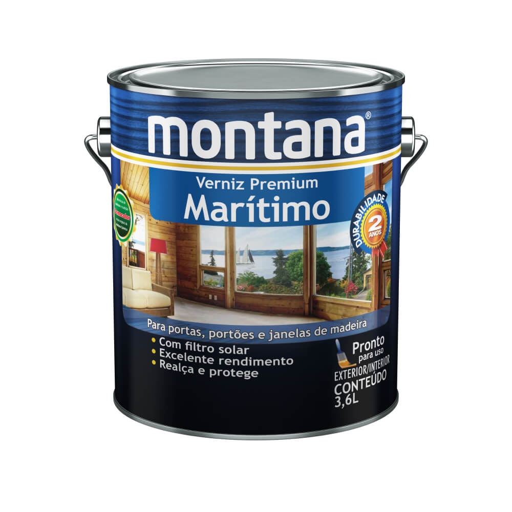 Verniz Premium Marítimo Base Solvente